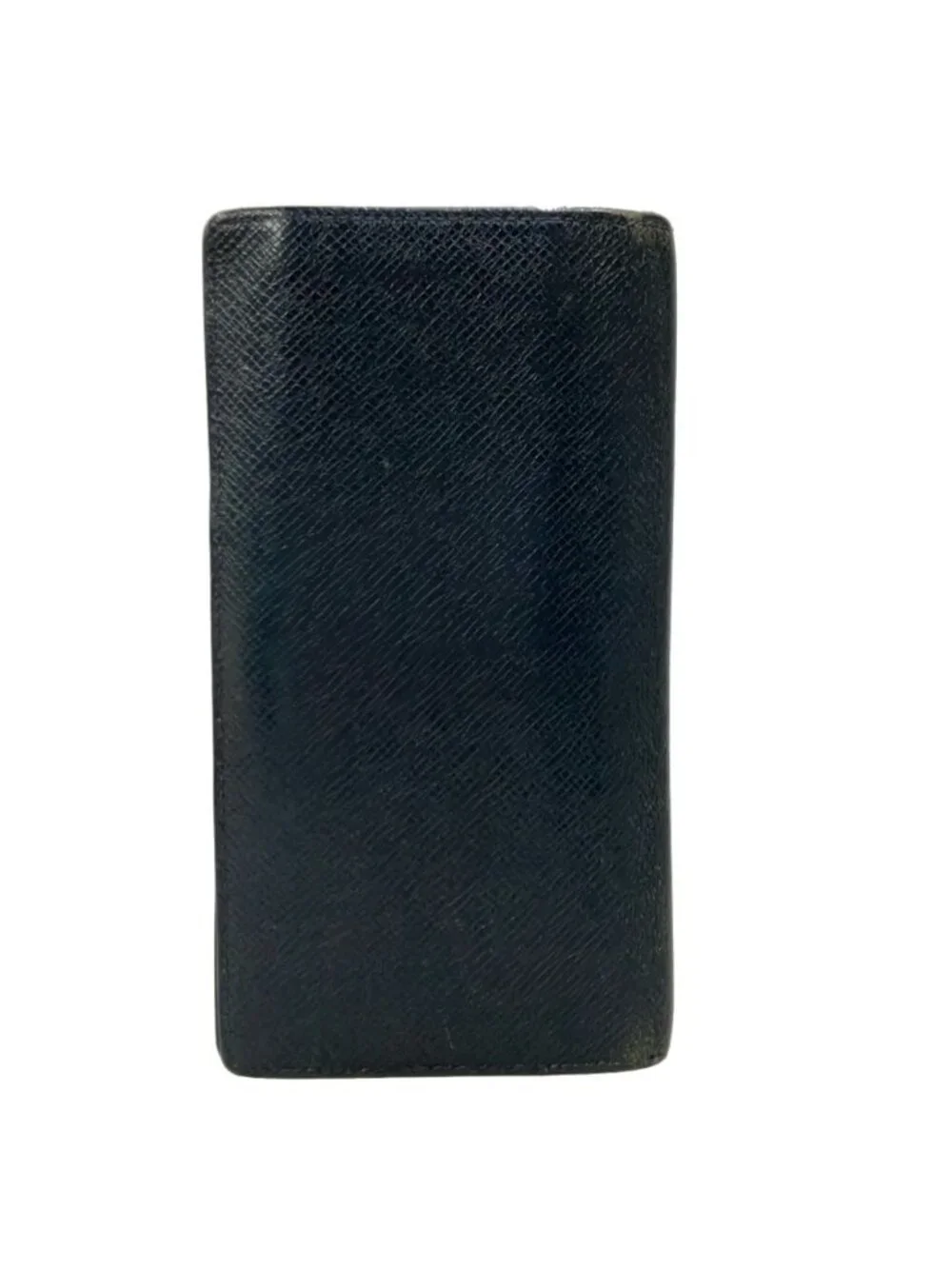 Louis Vuitton Bifold Wallet Leather Portefeuille Long Taiga